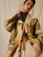 Quilted Front Open Jacket view 12