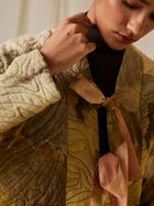 Quilted Front Open Jacket view 2