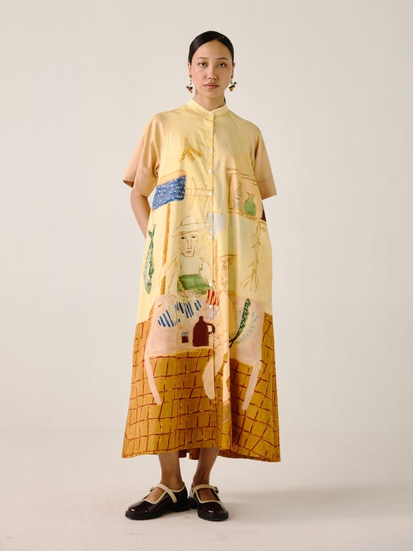 Cord — A-Line Long Dress