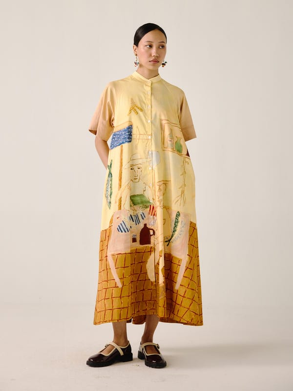 Cord — A-Line Long Dress