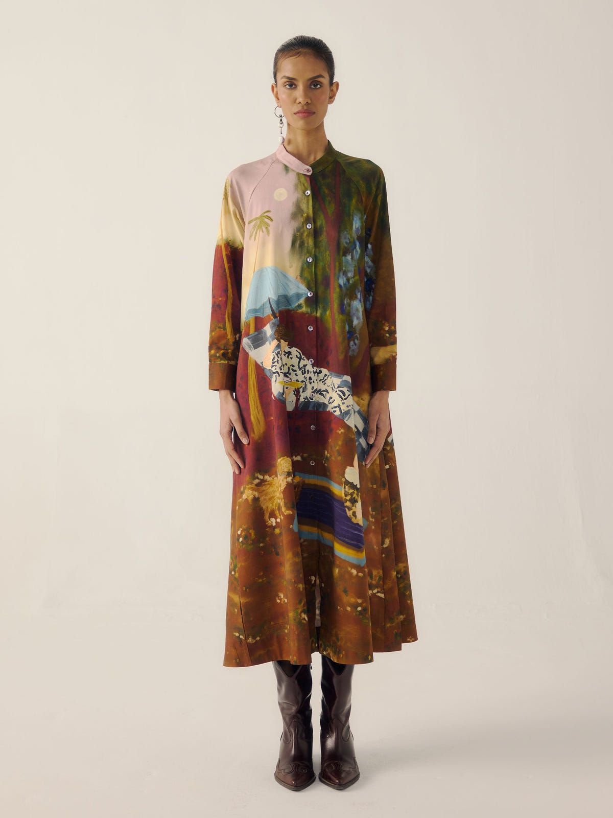 A-Line Long Dress - image 1