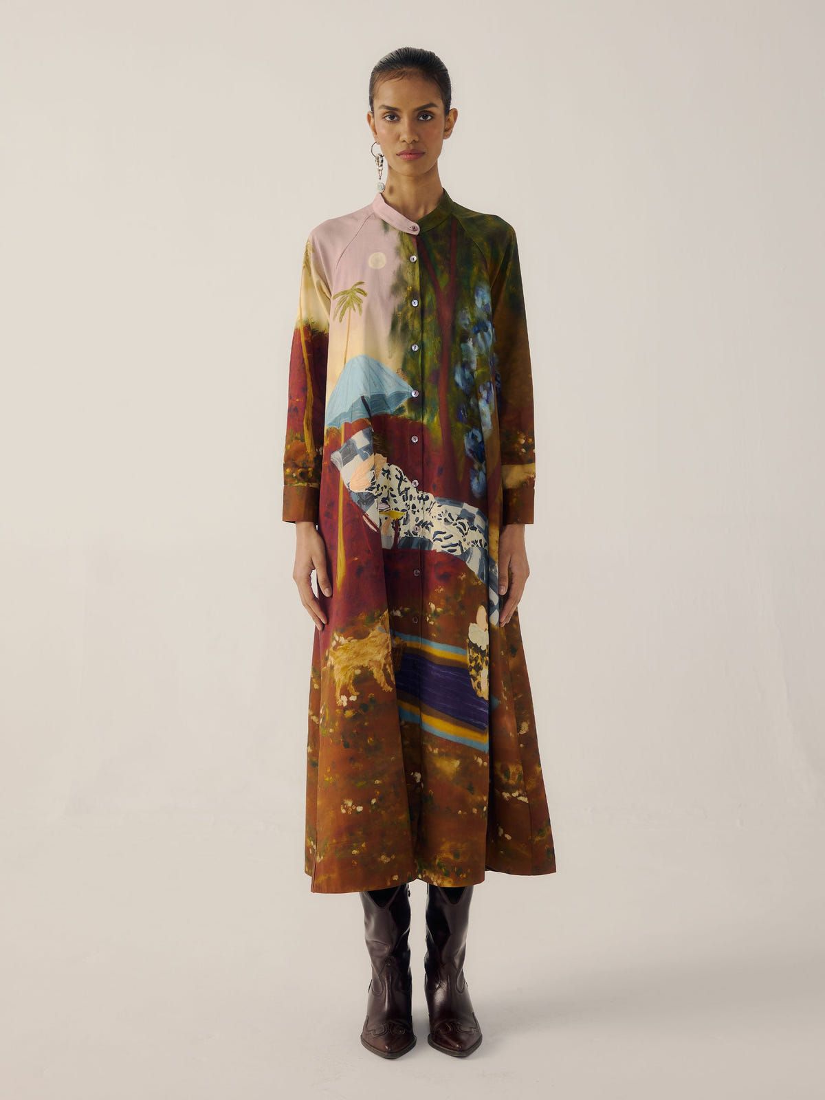 A-Line Long Dress - image 2