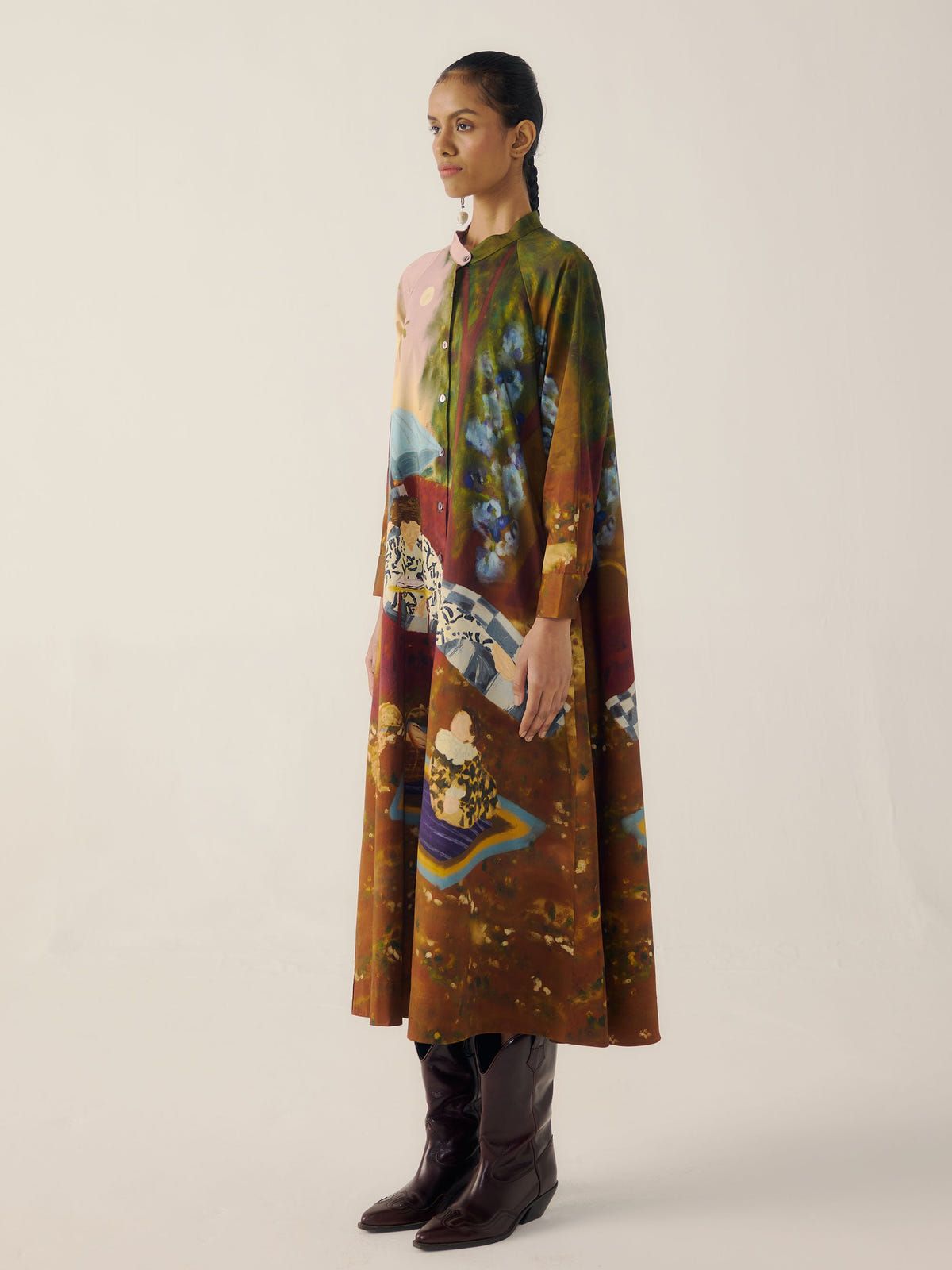 A-Line Long Dress - image 4