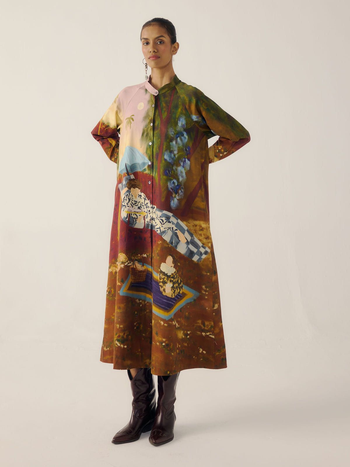A-Line Long Dress - image 7