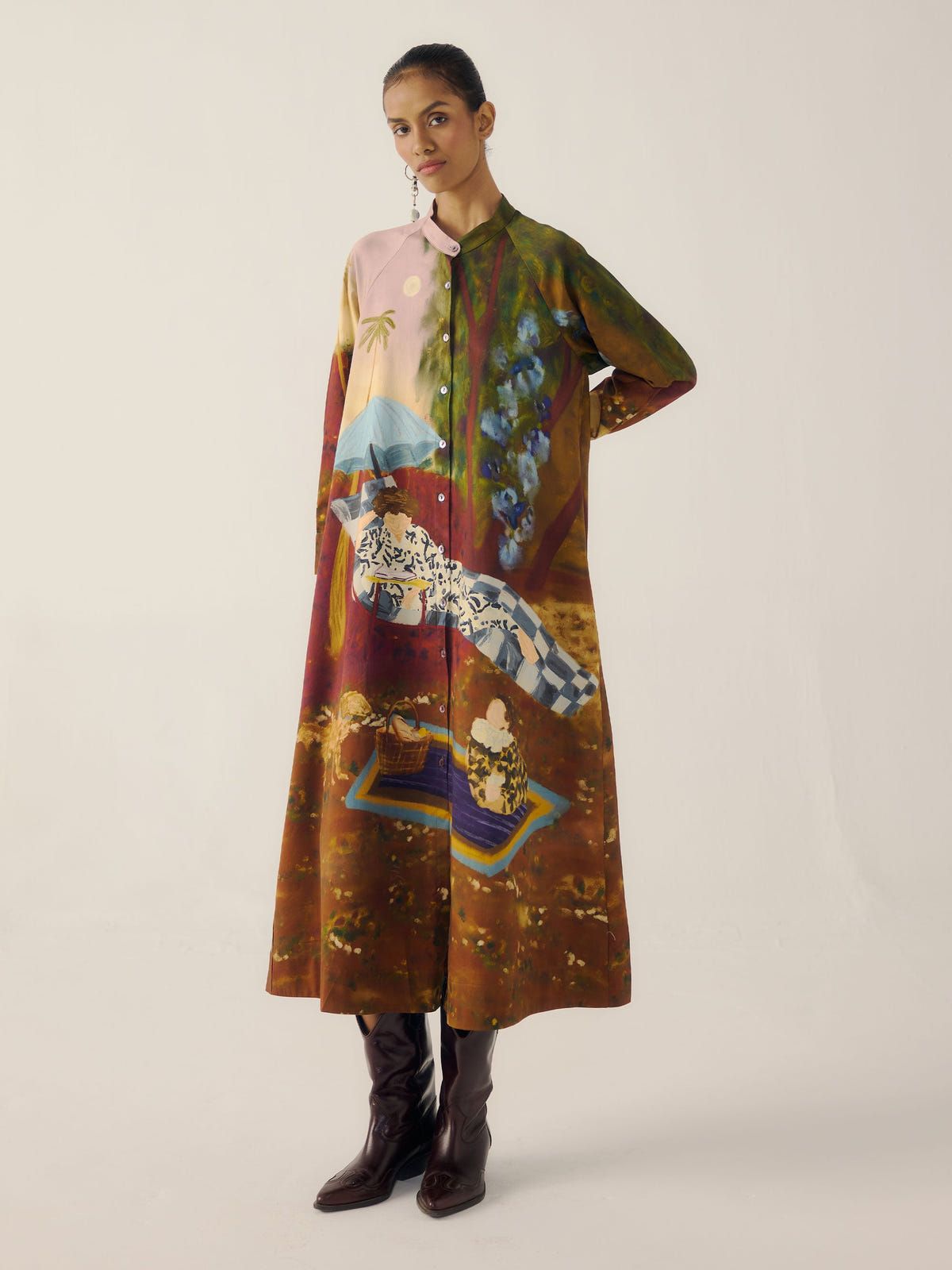 A-Line Long Dress - image 8
