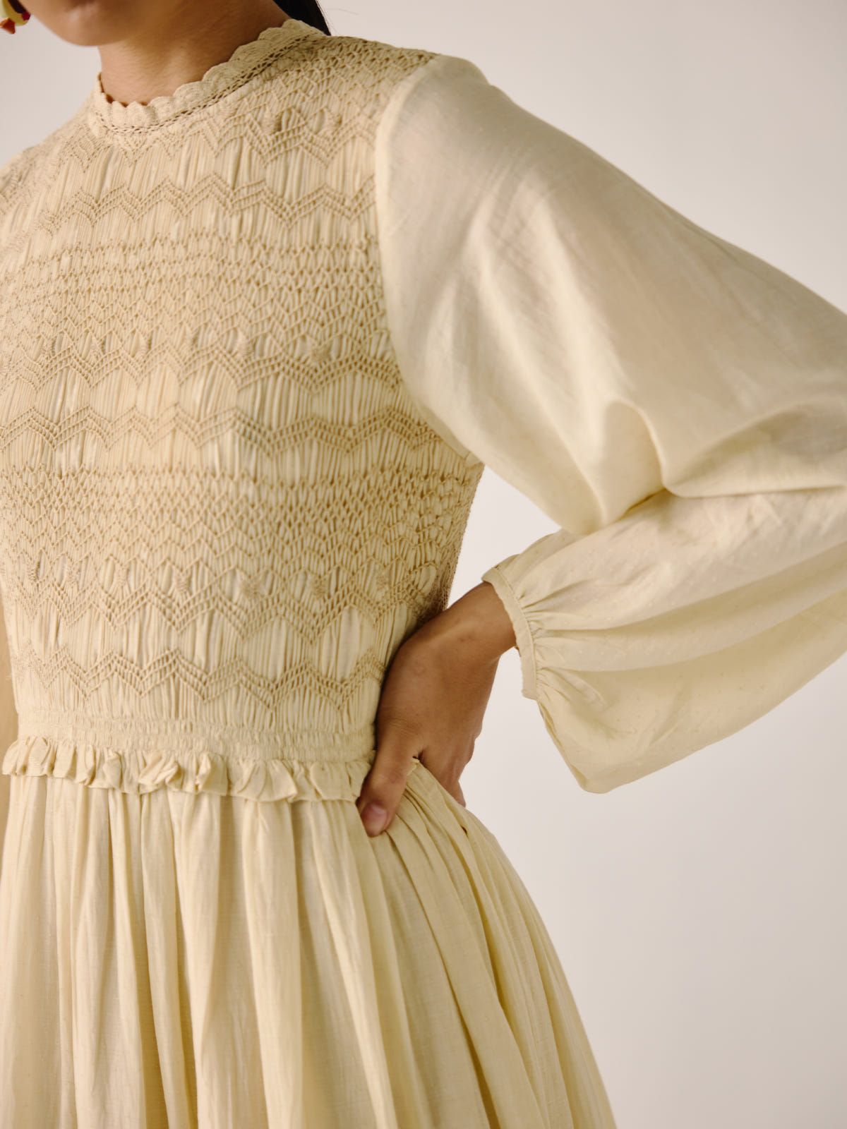 Heart Smocked Dress - image 7