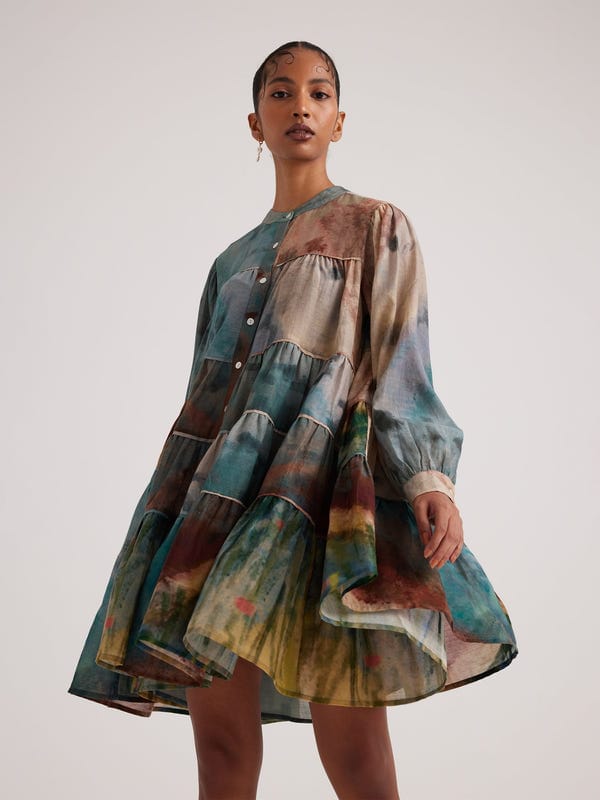 Cord — Tier Dress