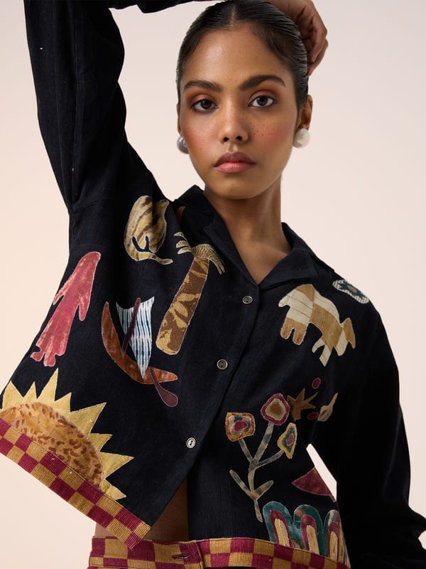 Cord — Crop Shirt
