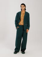 Front Smocked Blazer Set view 4