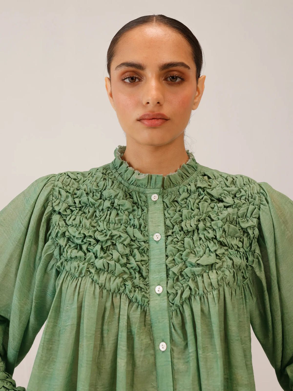 Smocked Shirt - image 2