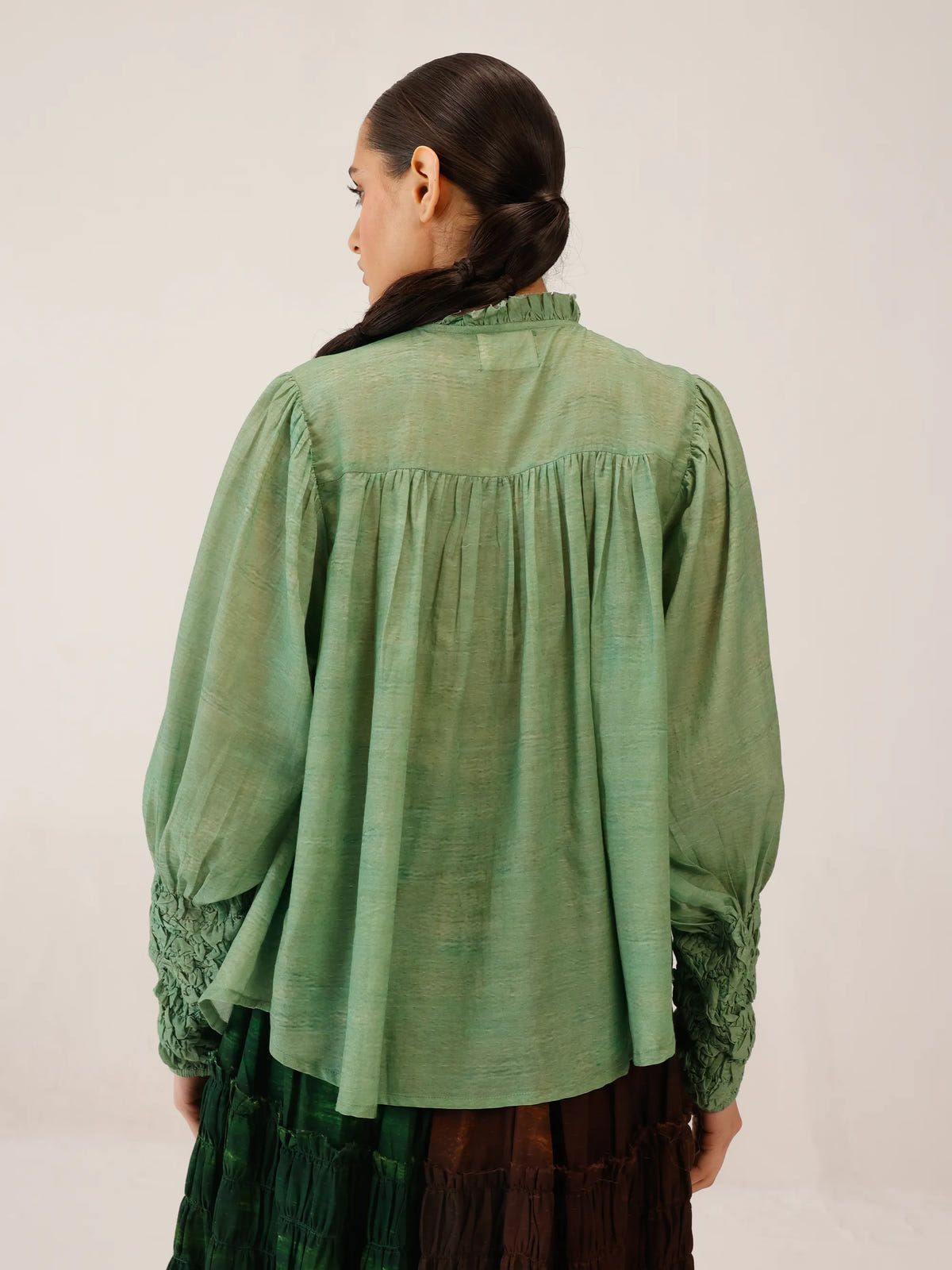 Smocked Shirt - image 6