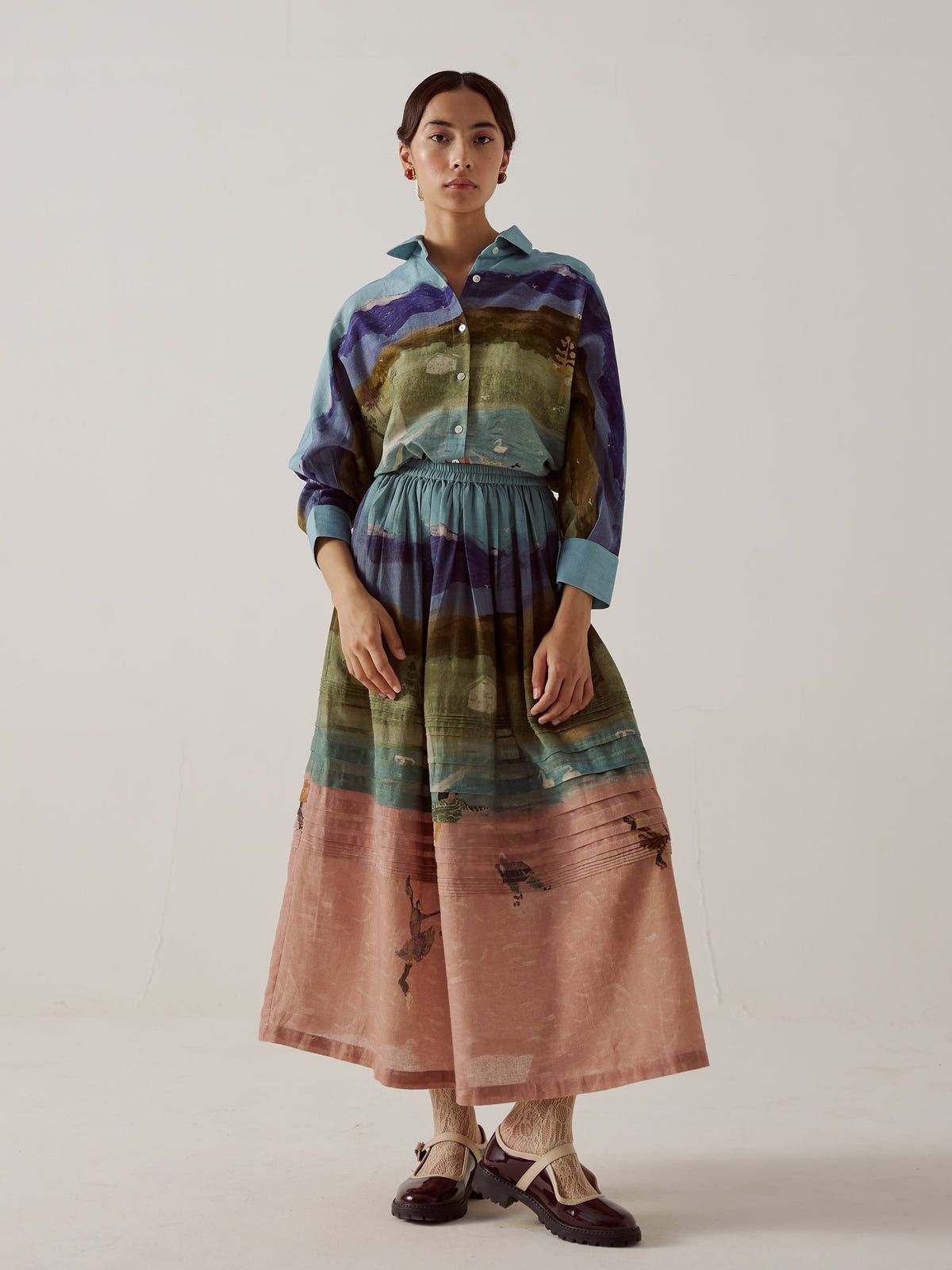Pintuck Skirt - image 3