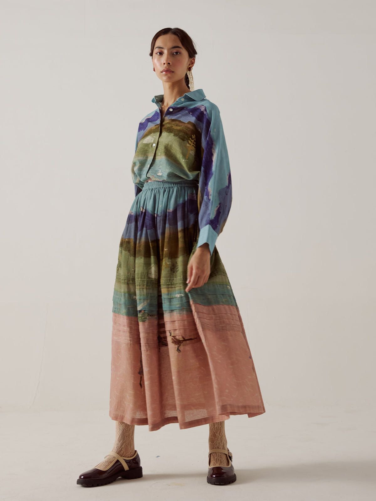 Pintuck Skirt - image 4