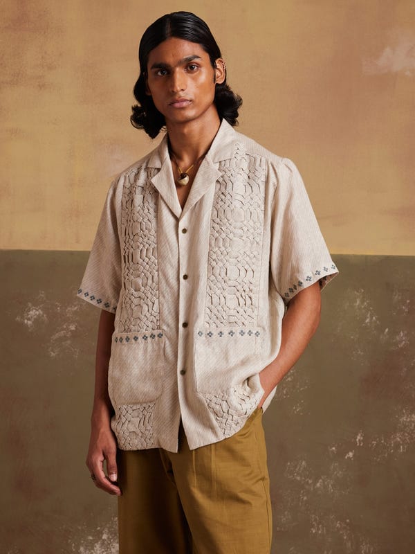 Cord — Smocked Shirt
