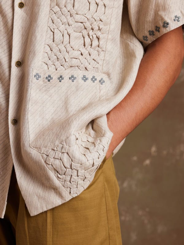 Cord — Smocked Shirt