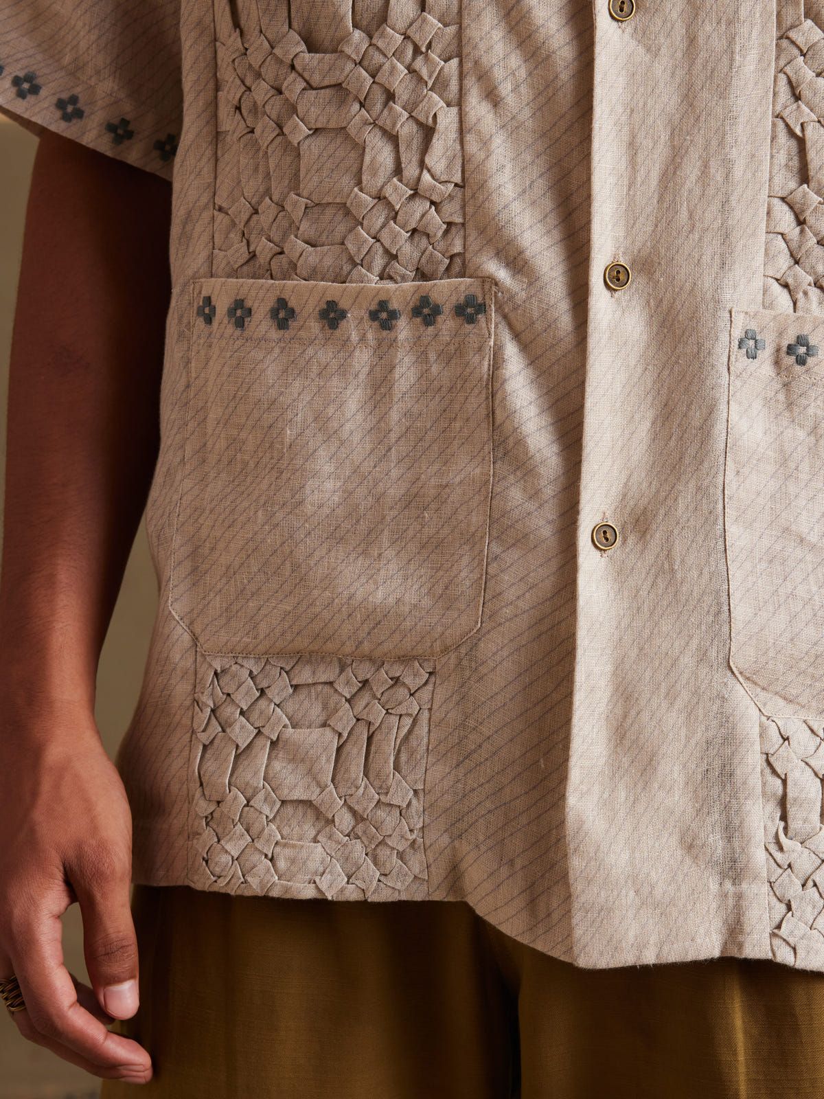 Smocked Shirt - image 3