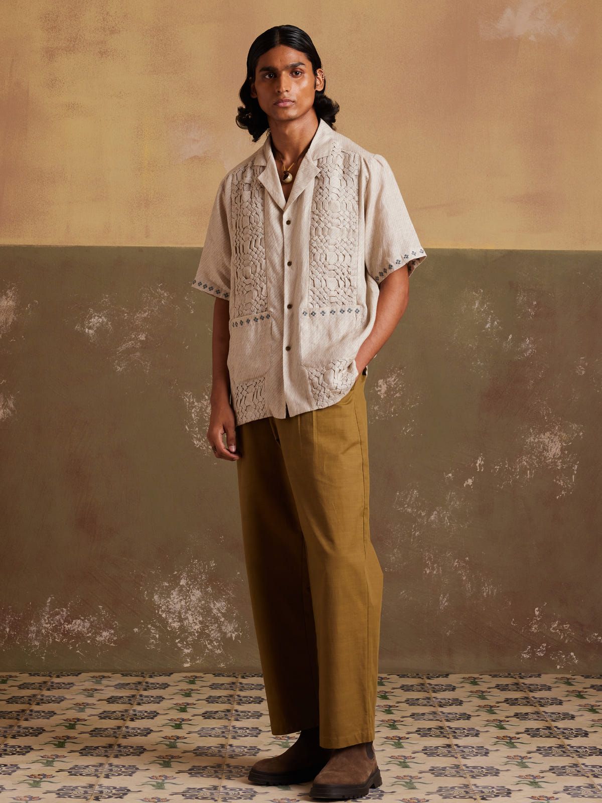 Smocked Shirt - image 5