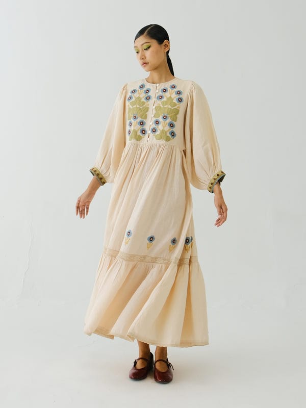 Cord — Peasant Dress