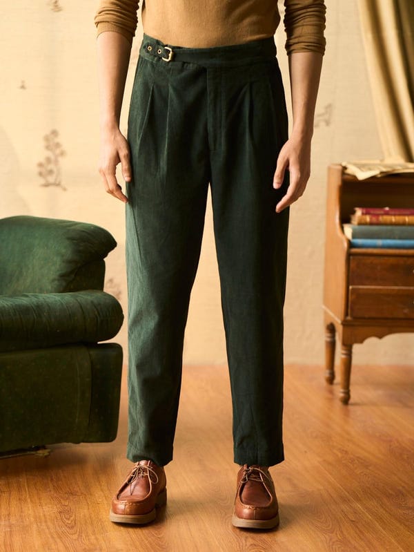Cord — Ikat Shirt + Overlap Pants