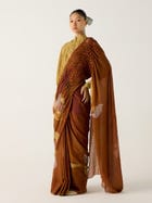 Smocked Saree + Top view 5
