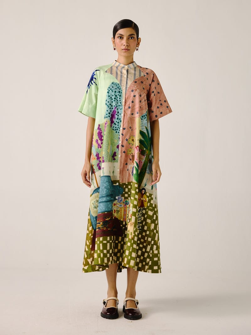 A-Line Long Dress