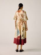 Print Blocked Dress view 6
