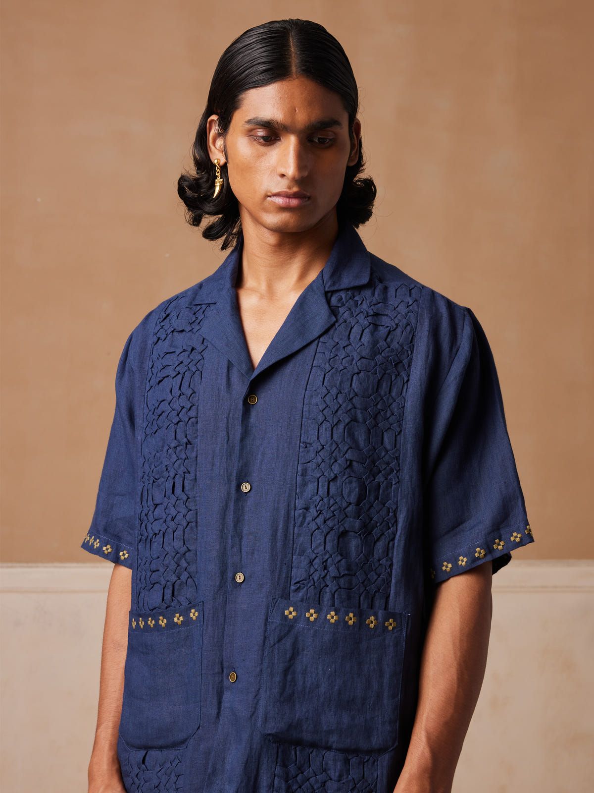 Smocked Shirt - image 1