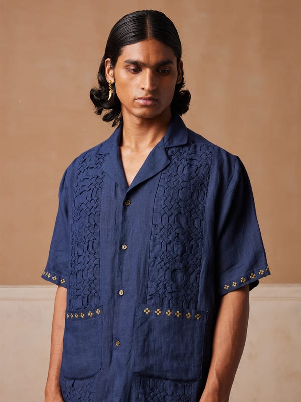 Cord — Smocked Shirt