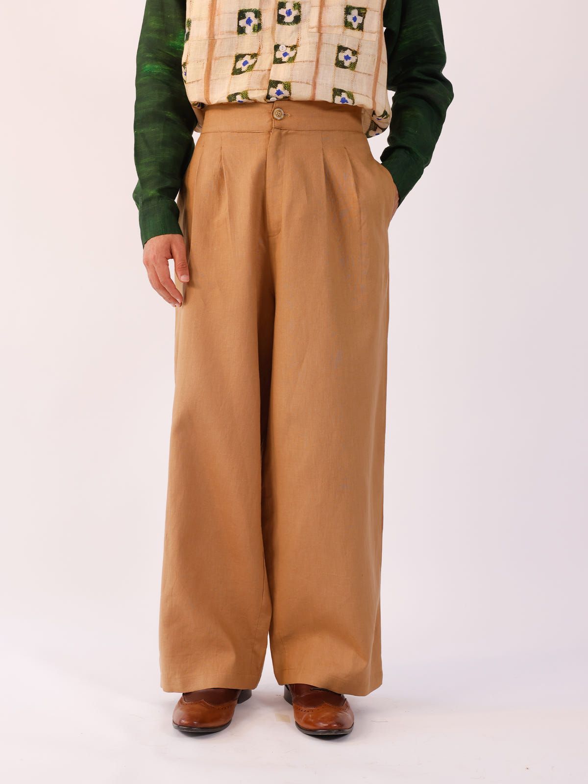 Double Pleat Pant - image 1