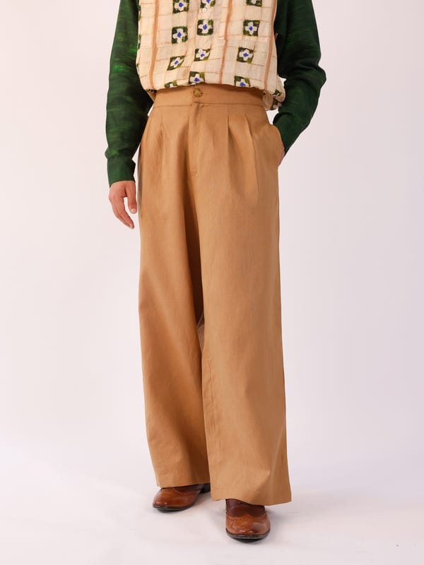 Cord — Double Pleat Pant