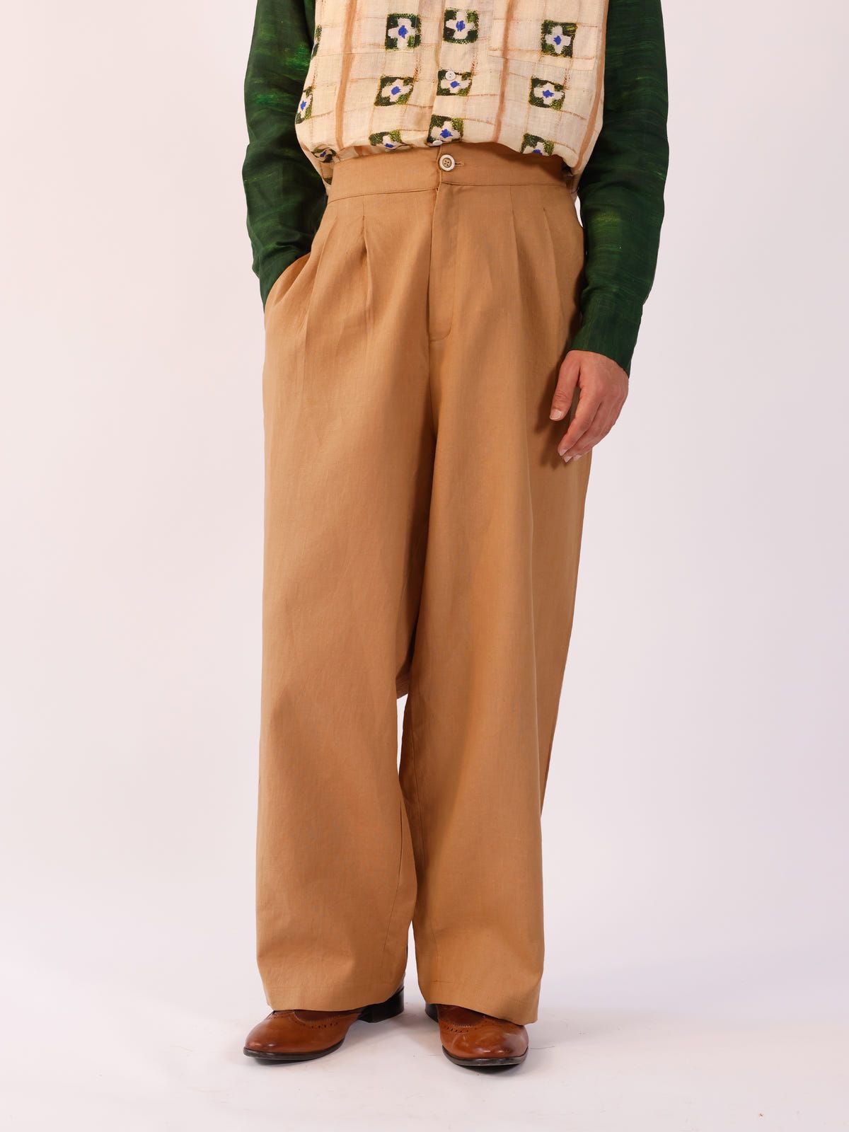 Double Pleat Pant - image 3