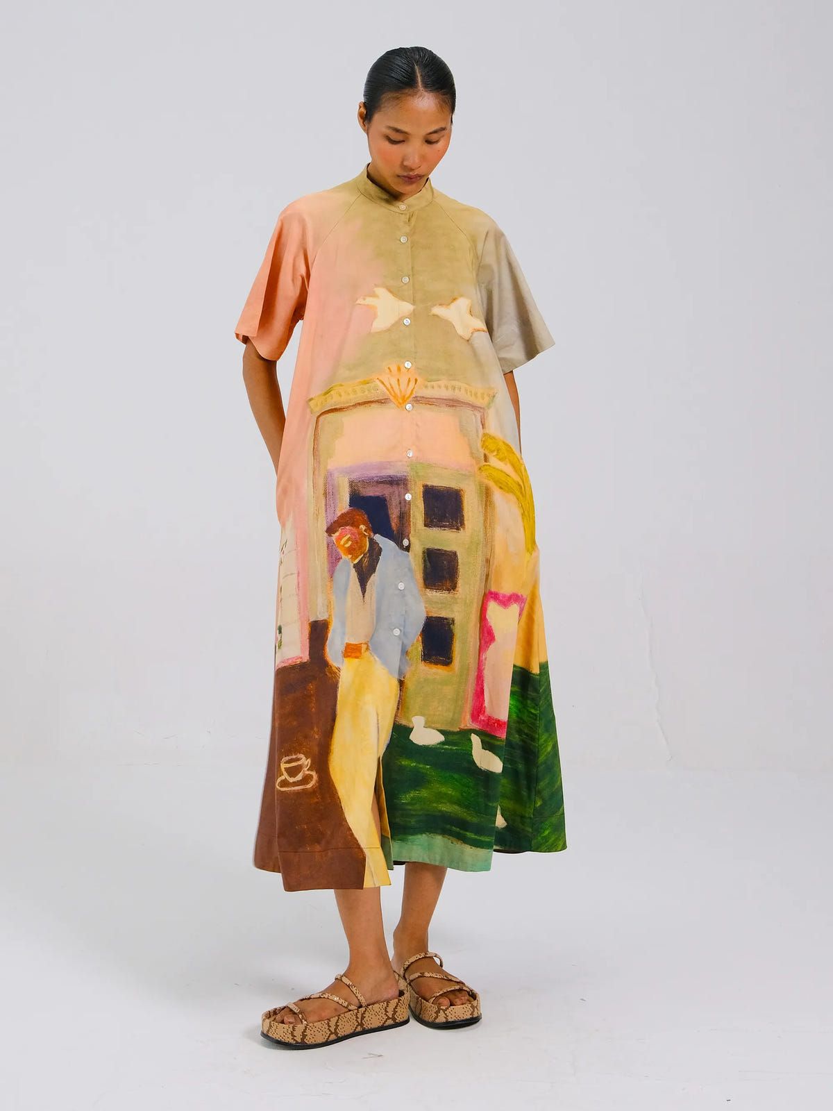 A-Line Long Dress - image 3
