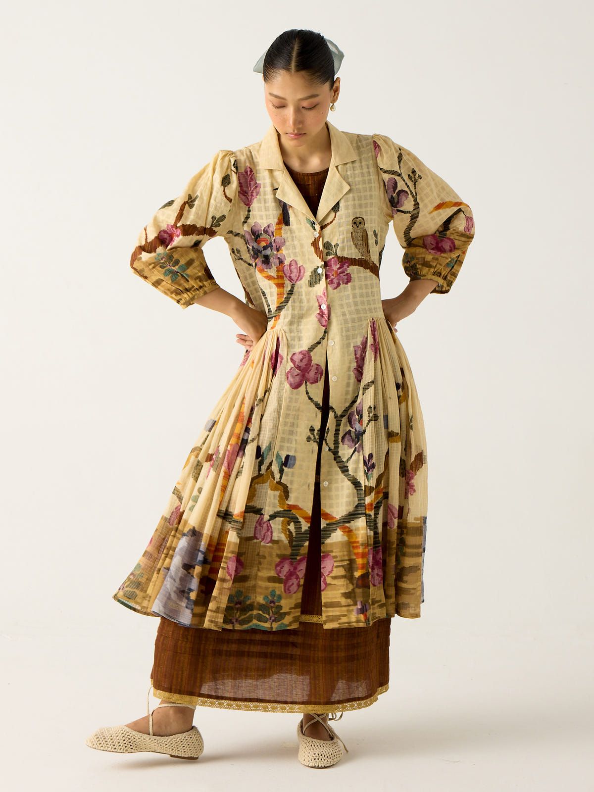 Classic Button Down Dress +Sleeveless Dress - image 5