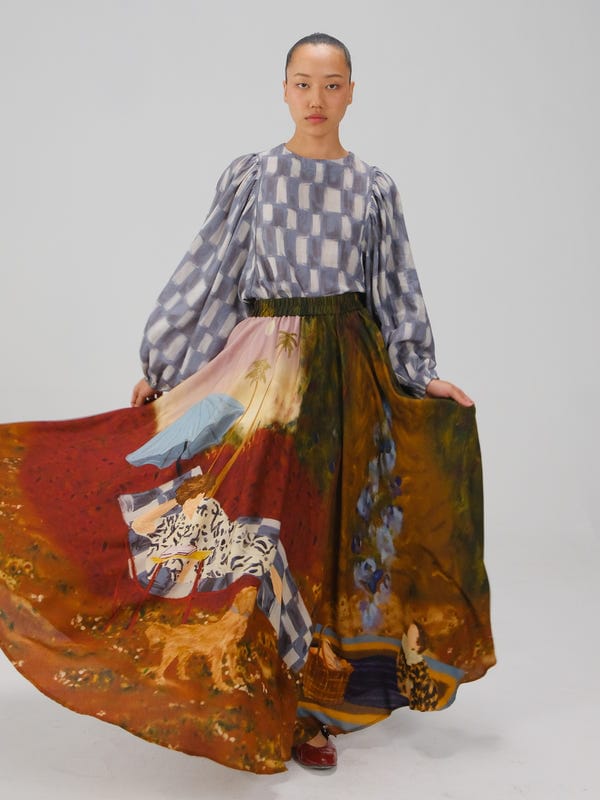 Cord — Umbrella Skirt