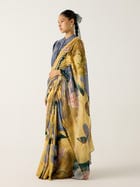 Smocked Saree + Top view 6
