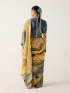 Smocked Saree + Top view 7