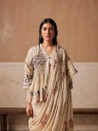 Smocked Saree view 3