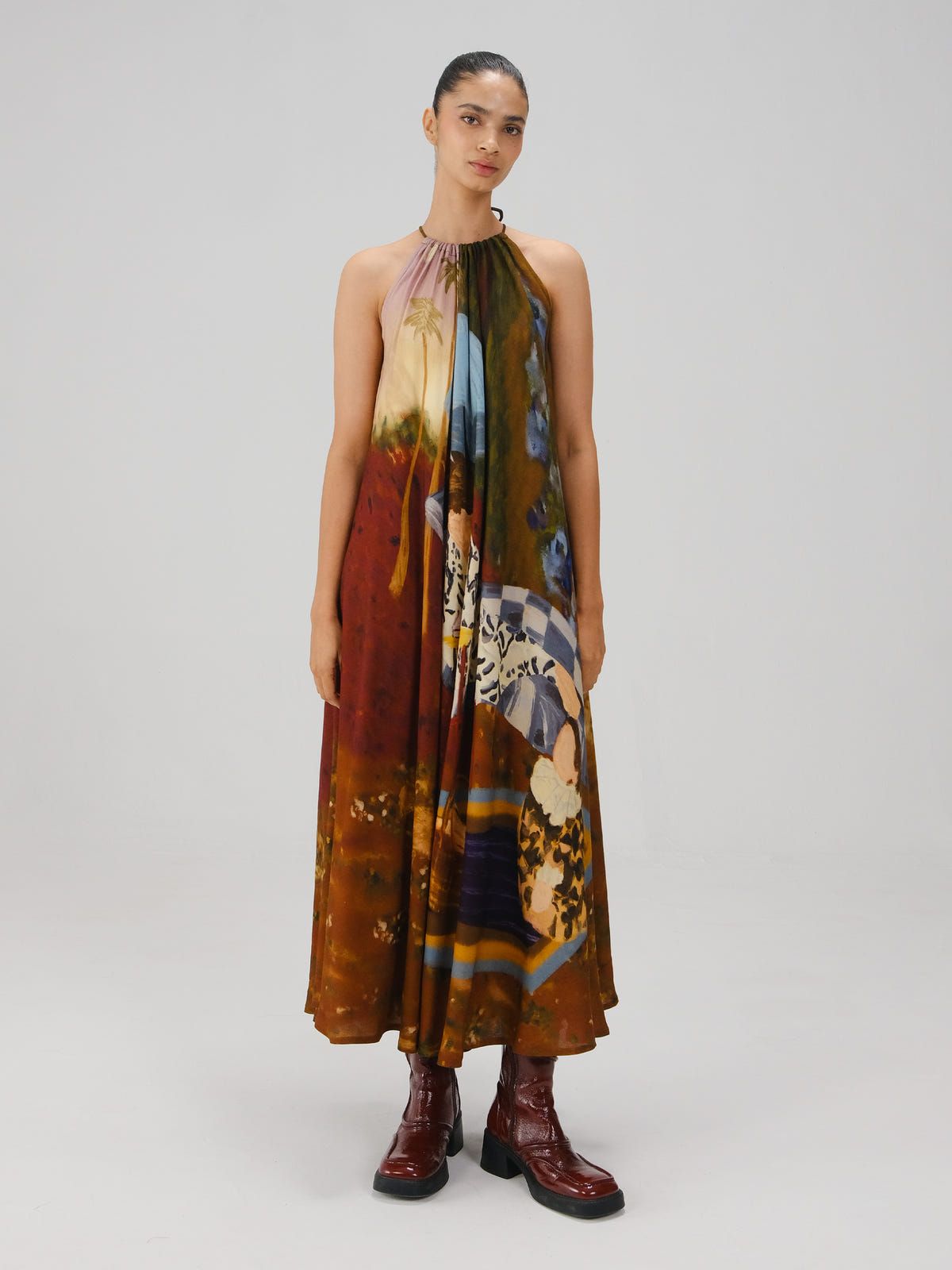 Circle Long Dress - image 2
