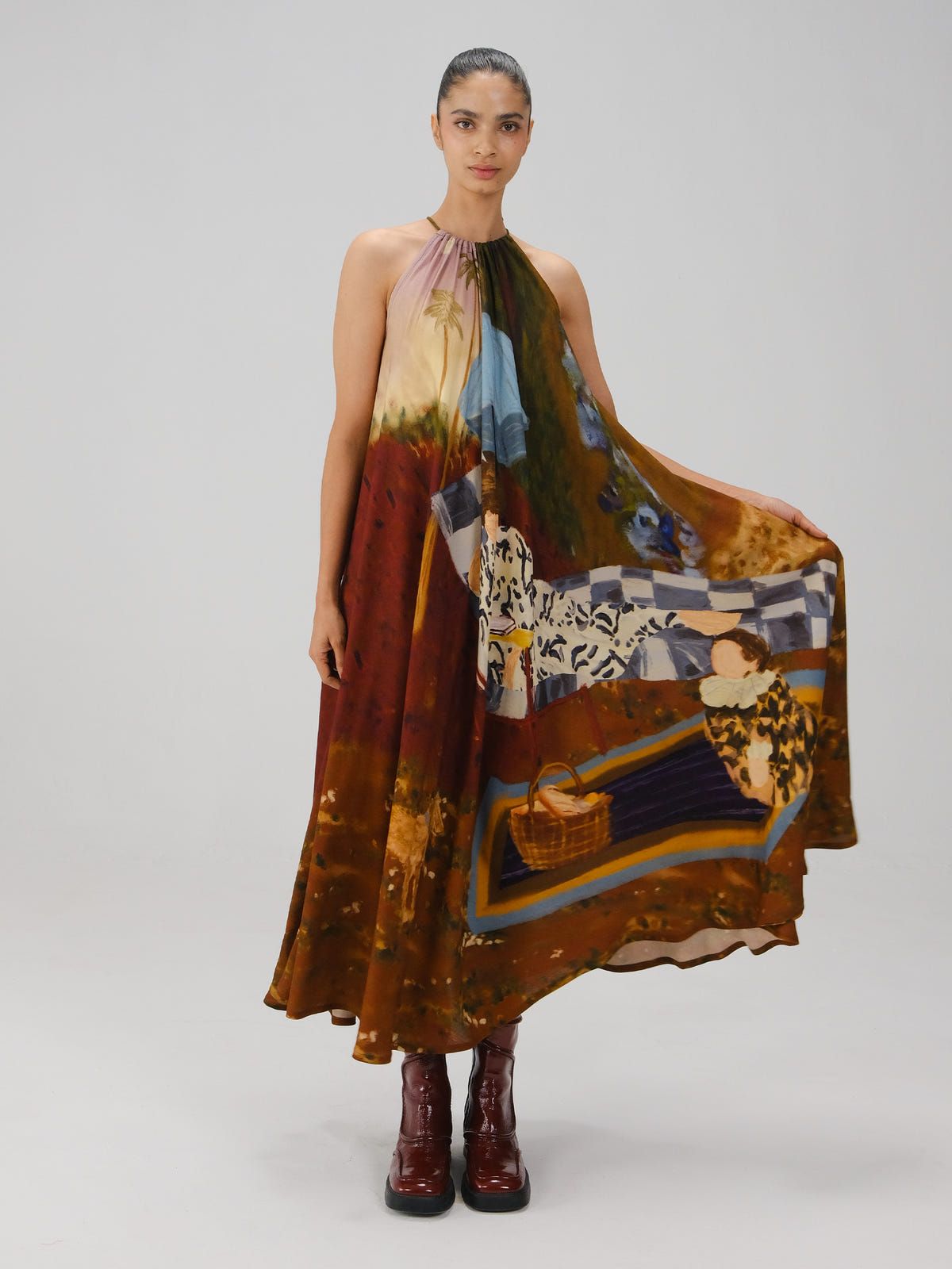 Circle Long Dress - image 5