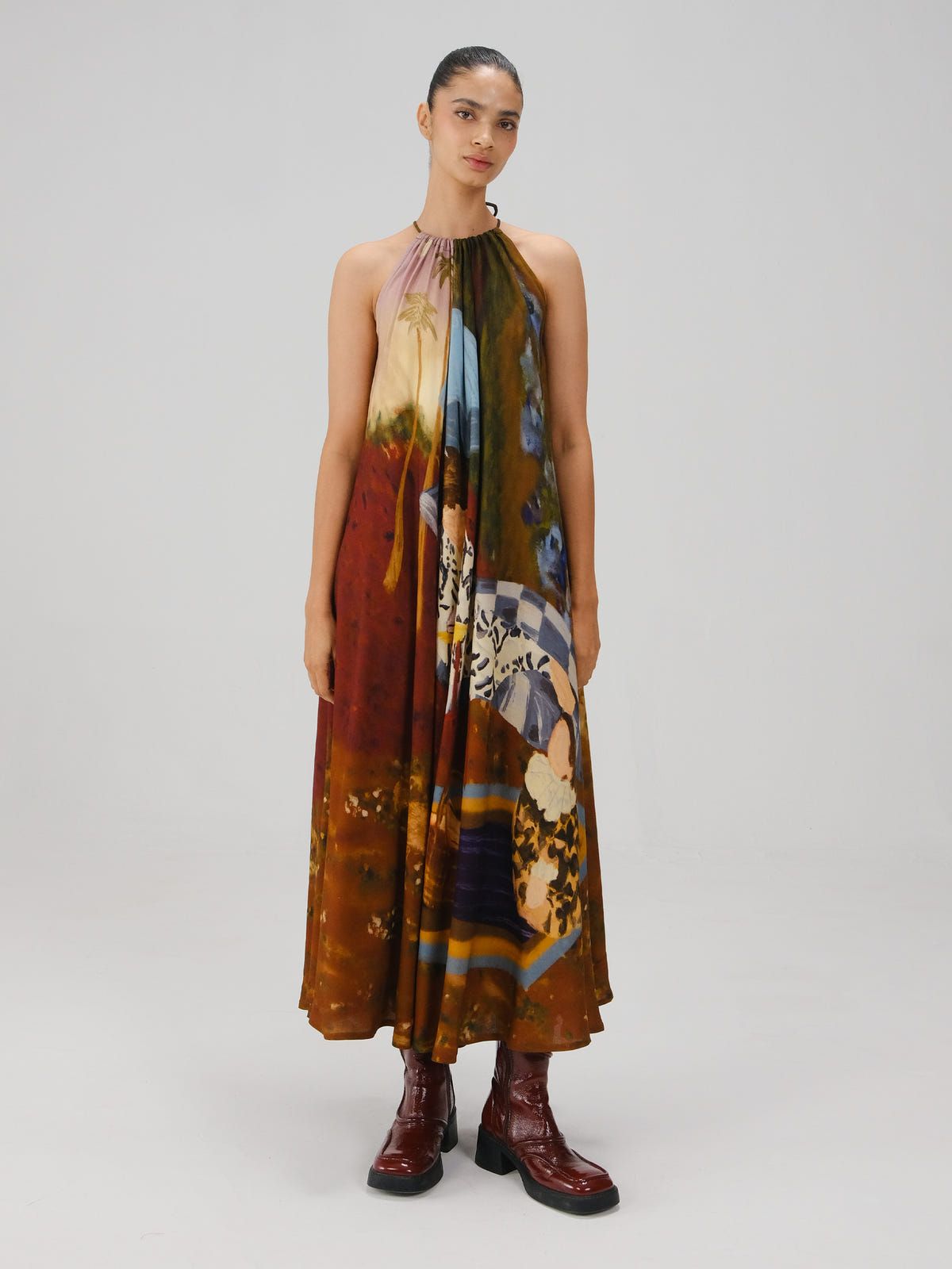 Circle Long Dress - image 6