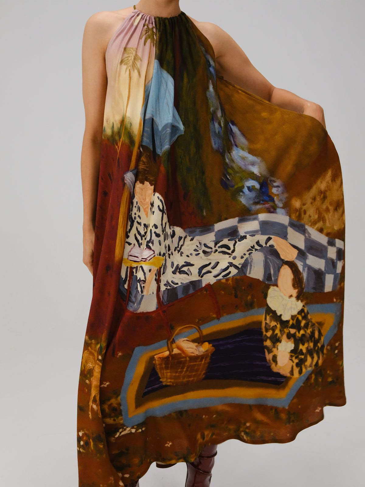 Circle Long Dress - image 7