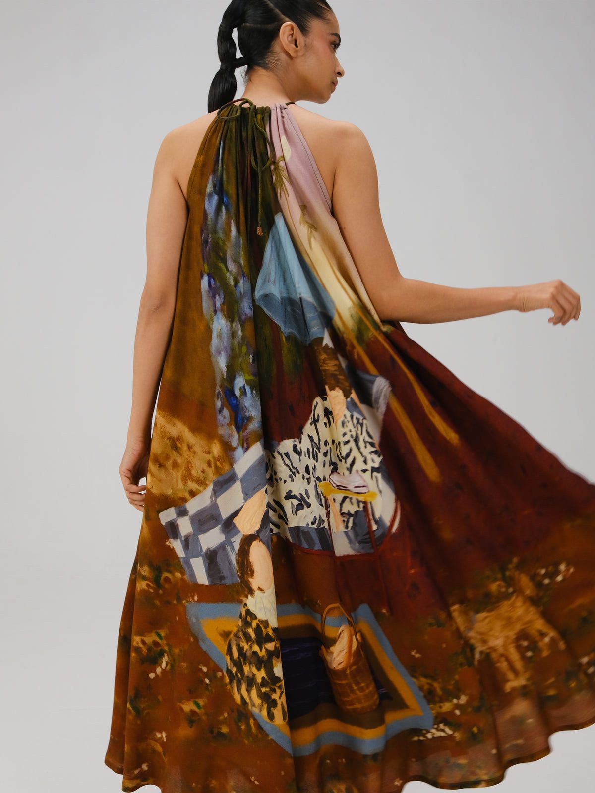 Circle Long Dress - image 8