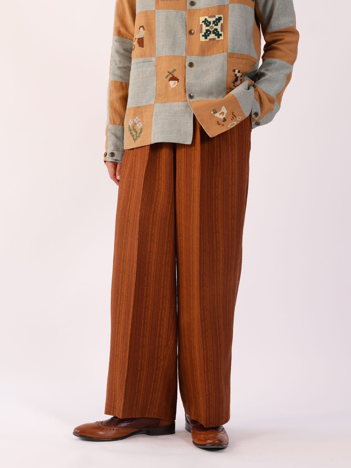 Double Pleat Pant - image 2