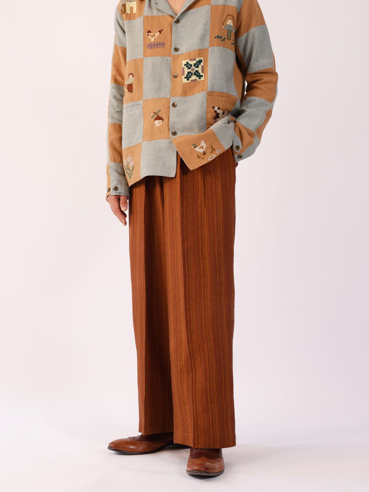 Double Pleat Pant - image 3