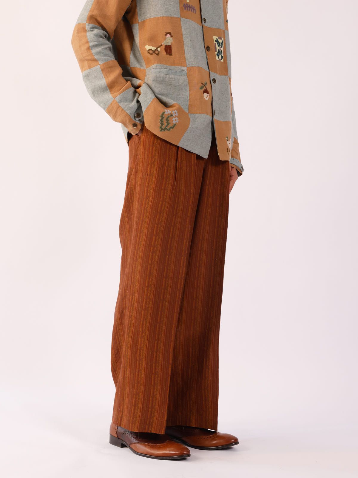 Double Pleat Pant - image 5