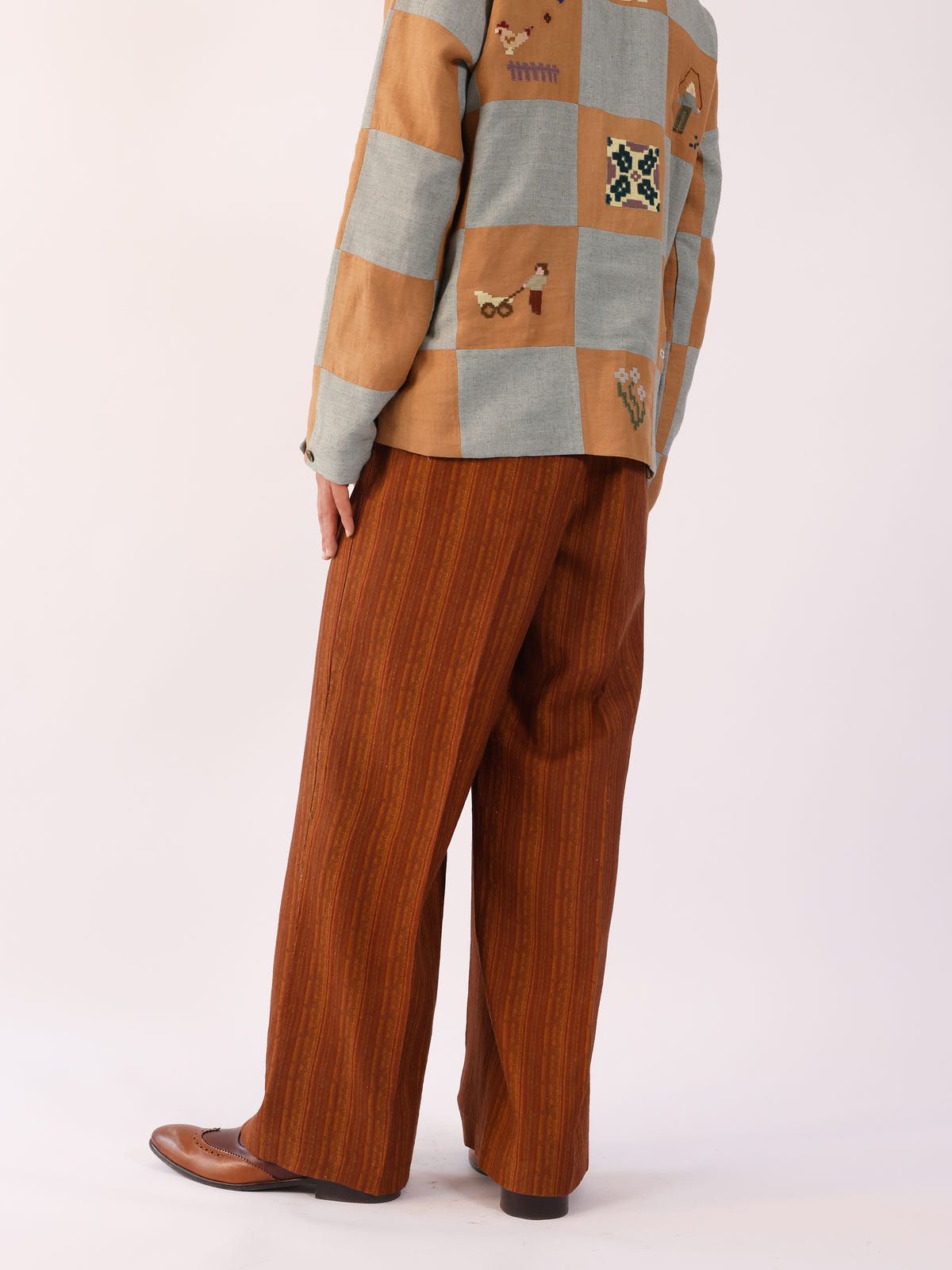 Double Pleat Pant - image 7