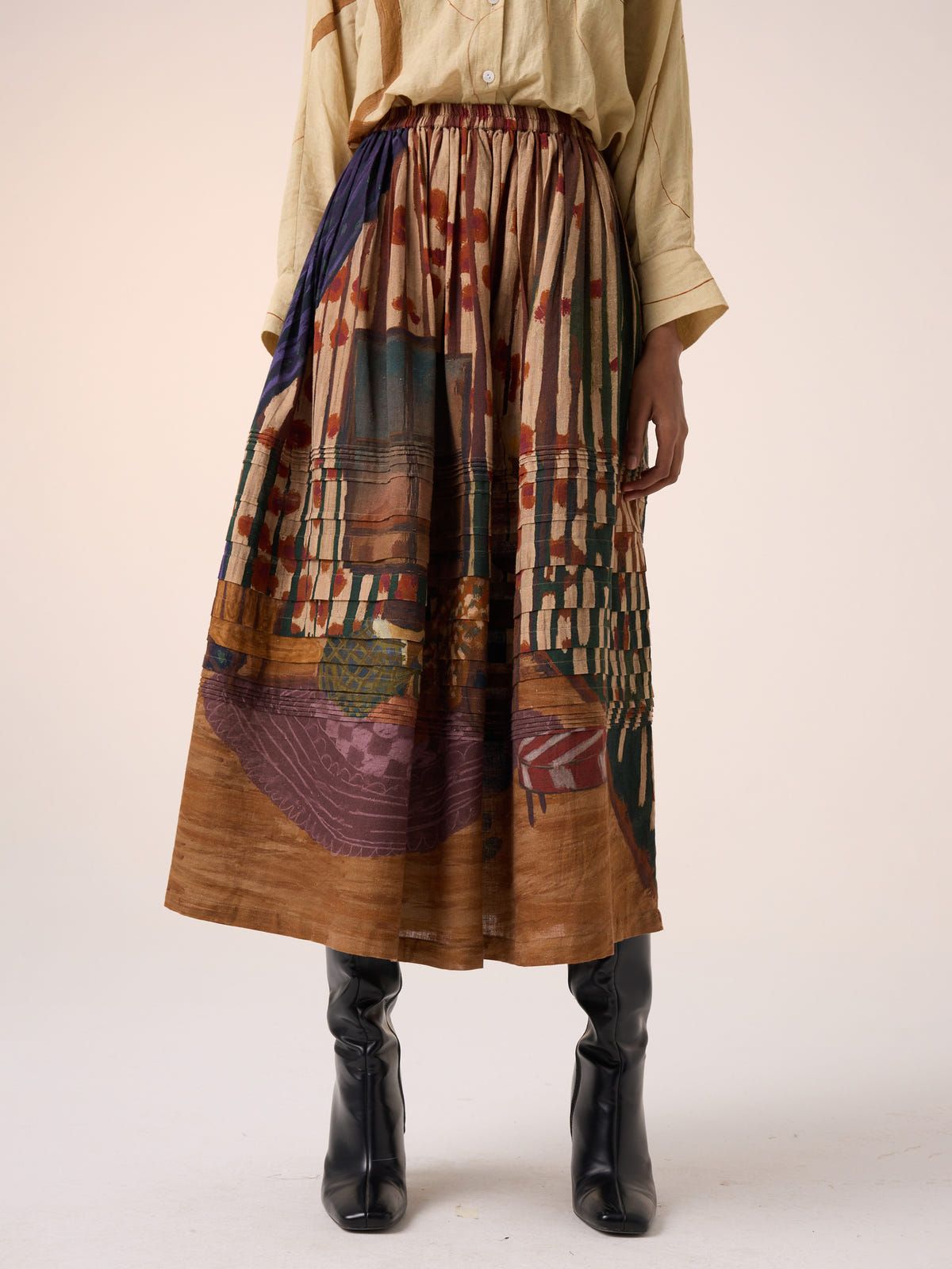 Pintuck Skirt - image 1