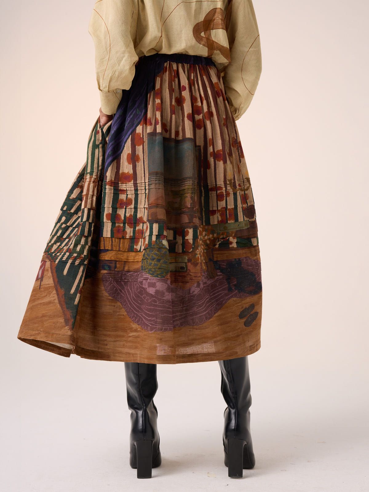 Pintuck Skirt - image 5