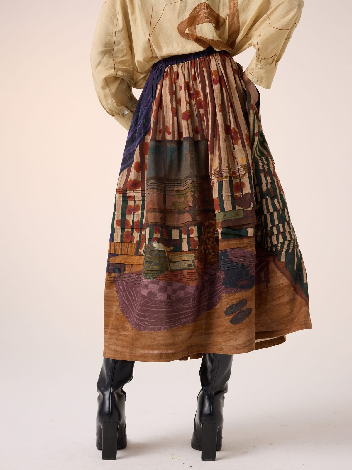 Pintuck Skirt - image 6