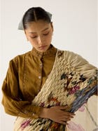 Smocked Saree view 3